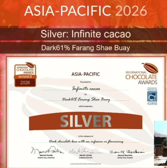 ใบประกาศ Silver Asia-Pacific 2026